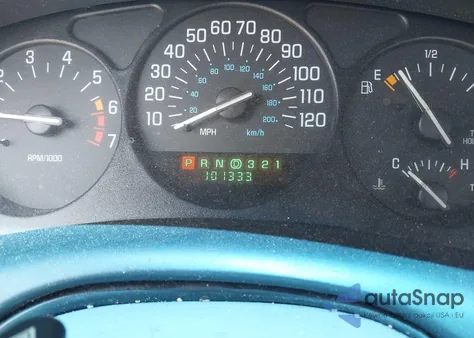 1999 Buick Century Custom из США, поврежденный, VIN 2G4WS52M8X1586930